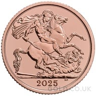 Gold Half Sovereign (2025) - Gift Boxed