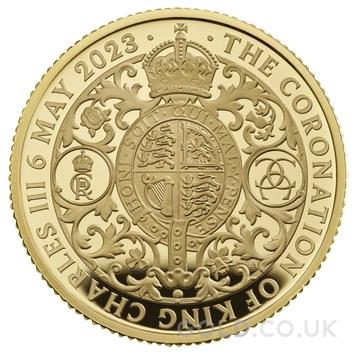 2023 1/4oz Gold Coronation of King Charles III Proof Coin Boxed