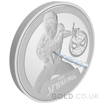 2023 Spider-Man Classic 1oz Proof Silver Coin Boxed