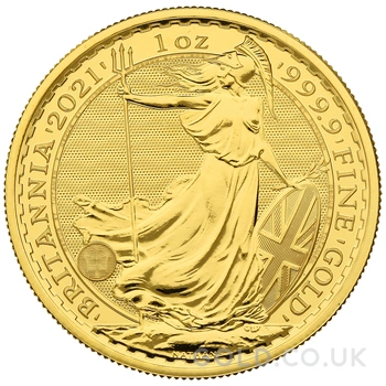 2021 Gold Britannia Coin 1oz