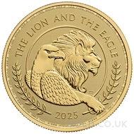 The Lion and The Eagle 1oz Gold Coin (2025)
