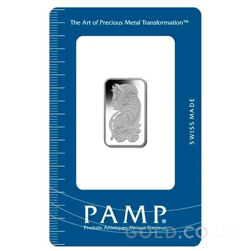 10g Palladium Bar PAMP Lady Fortuna
