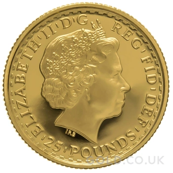 2000 Proof 1/4oz Gold Britannia Coin