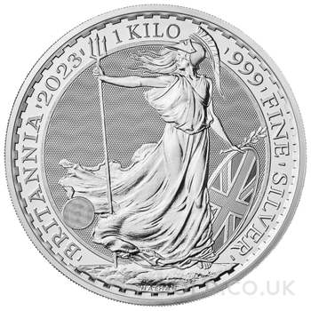 2023 1kg Silver Britannia Coin King Charles III