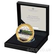 100th Anniversary of the Flying Scotsman Silver £2 Proof Colour Coin (2023)