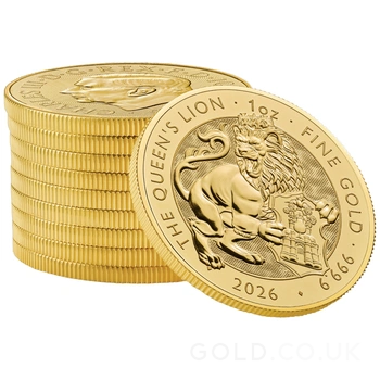 2026 Queen's Lion - Tudor Beasts 1oz Gold Coin
