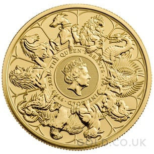 Gold 1oz Queen's Beasts Completer Coin (2021)