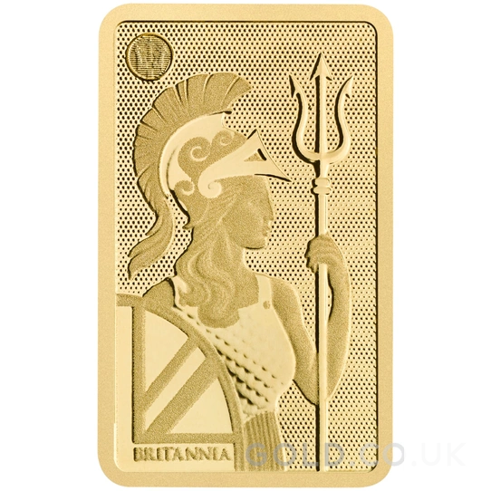 1g Gold Britannia Minted Bar