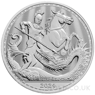 St George and Dragon Silver Coins