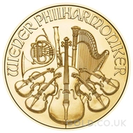 2023 1/25oz Gold Philharmonic Coin
