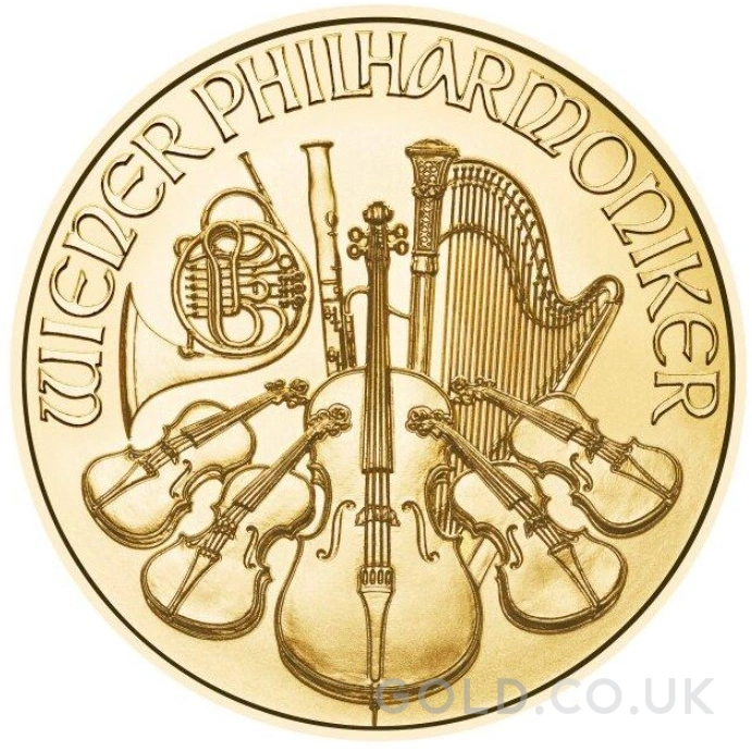 2023 1/2oz Austrian Gold Philharmonic Coin
