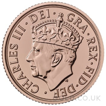 2023 Coronation Gold Sovereign Coin