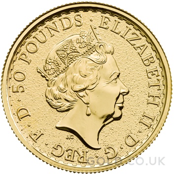 2017 1/2oz Gold Britannia Coin