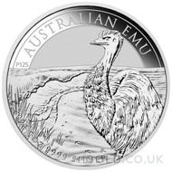 Silver Emu 1oz Coin (2024)