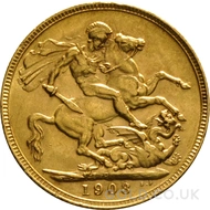 1903 Edward VII Gold Sovereign (Perth Mint)