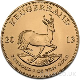 2013 Krugerrand Gold Coin 1oz