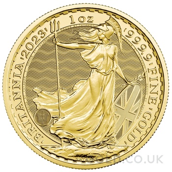 2023 King Charles III Britannia One Ounce Gold Coin