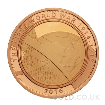 2016 Proof £2 Coin Gold Double Sovereign The Army