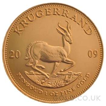 2009 Krugerrand Gold Coin 1oz