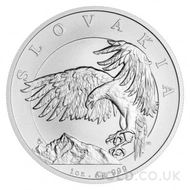 1oz Slovakian Eagle Silver Coin (2024)