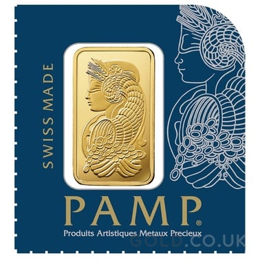 1g Gold Bar PAMP Multicard