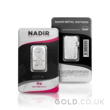 20g Silver Bar Nadir Minted