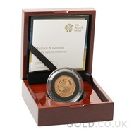 Wallace and Gromit Fifty Pence Proof Gold Coin Boxed (2019)