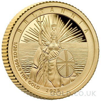 2025 Britannia Three-Coin Gold Proof Set Boxed