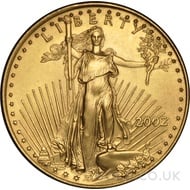 2002 1/4 oz Gold America Eagle