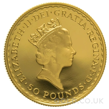 1992 Proof 1/2oz Gold Britannia Coin