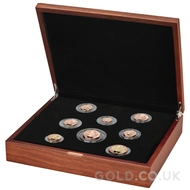 2023 His Majesty King Charles III Definitives UK Gold Proof Coin Set