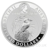 Silver Kookaburra 10oz (2020)