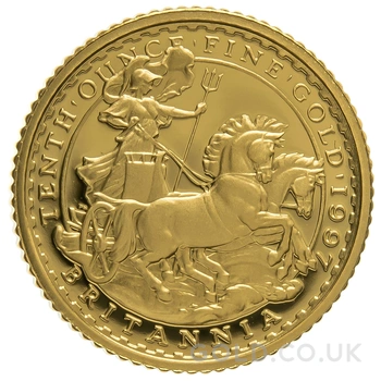 1997 Proof 1/10oz Gold Britannia Coin
