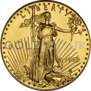 1995 1/2 oz Gold America Eagle