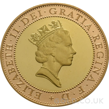 1997 Proof £2 Gold Coin Technologies Boxed