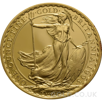 1993 Proof Gold Britannia 4 Coin Set Boxed