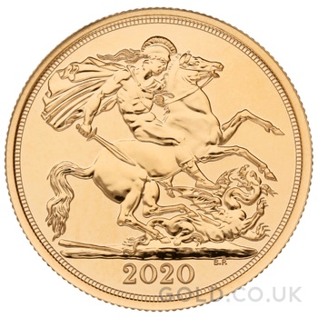 2020 £2 Coin Gold Double Sovereign