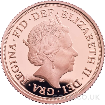 2020 Proof Gold Half Sovereign Boxed