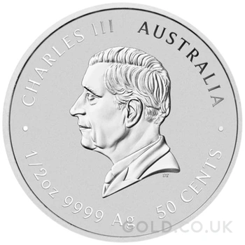 2025 Year of the Snake Silver Coin 1/2oz Perth Mint Australian Lunar Series