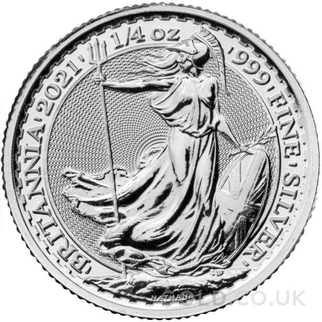 2021 Quarter Ounce Britannia Silver Coin
