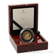 2021 Tigger Fifty Pence Proof Gold Coin Boxed