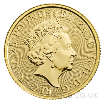 2019 1/4oz Yale of Beaufort Gold Coin Queen's Beasts