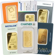 1oz Gold Bar (Best Value)