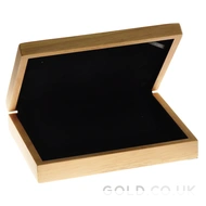 Large Oak Gift Box - 3 x 1oz Silver Coins