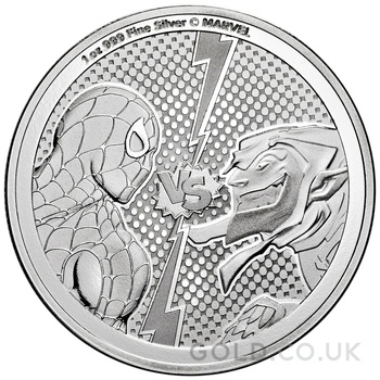 2024 Spider-Man vs Green Goblin 1oz Silver Coin