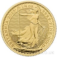 Quarter Ounce Gold Britannia Coin (2025) - Gift Boxed