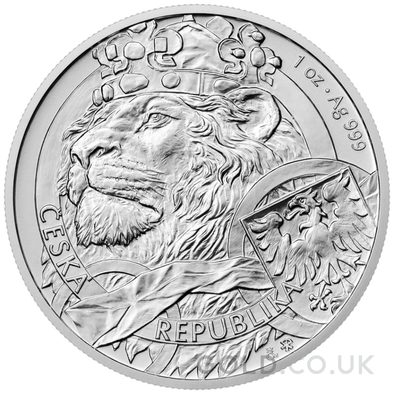 2025 1oz Czech Lion Silver Coin