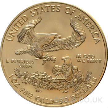 2016 American Eagle Gold Coin 1oz