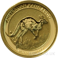 Australian 1/10 Kangaroo Gold Coins