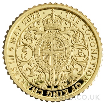 2023 1/40oz Gold Coronation of King Charles III Proof Coin